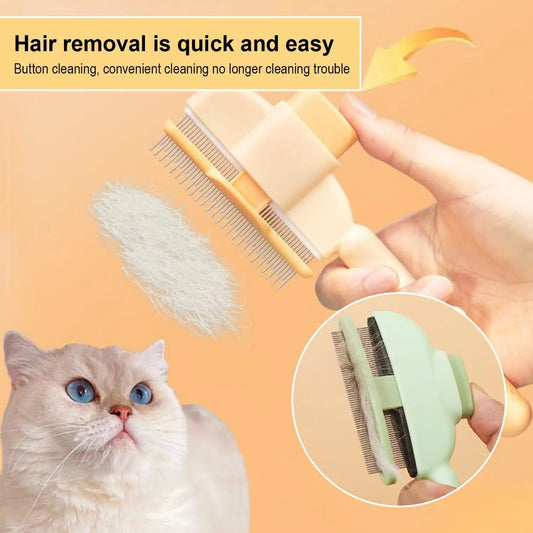 Professional Flea & Hair Removal Comb – Grooming Tool for Cats & Dogs