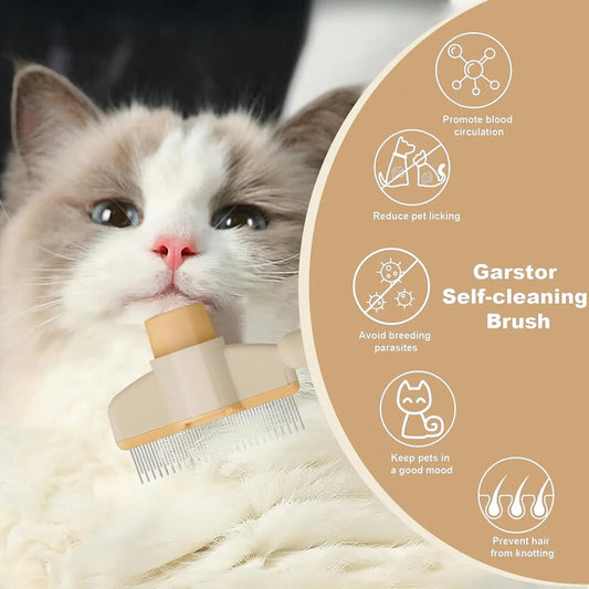 Professional Flea & Hair Removal Comb – Grooming Tool for Cats & Dogs