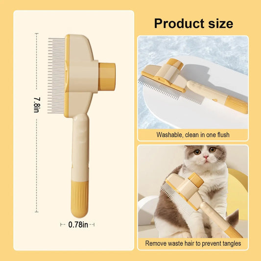 Professional Flea & Hair Removal Comb – Grooming Tool for Cats & Dogs