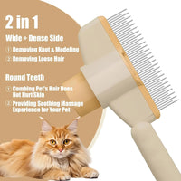 Professional Flea & Hair Removal Comb – Grooming Tool for Cats & Dogs