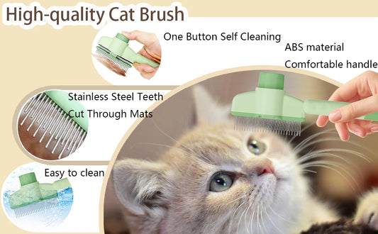 Professional Flea & Hair Removal Comb – Grooming Tool for Cats & Dogs