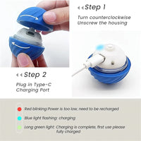 Smart Bouncing Pet Ball – USB Rechargeable Interactive Toy